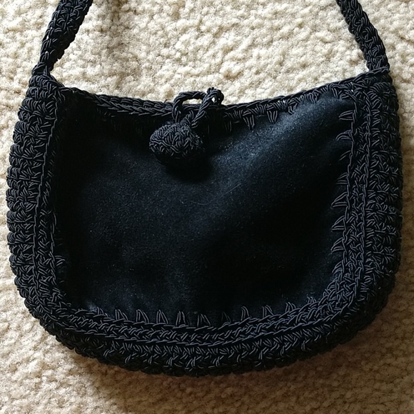 Small leather crossover bag - Picture 1 of 5